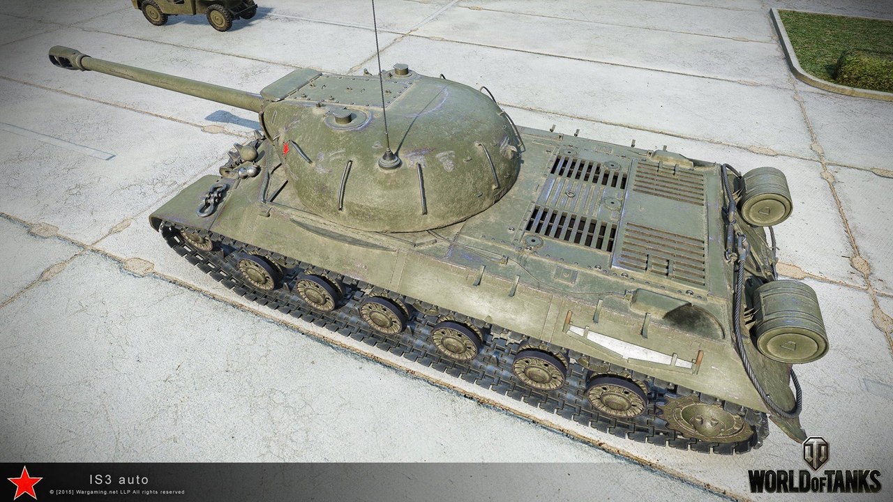 Рендер танка ИС-3
