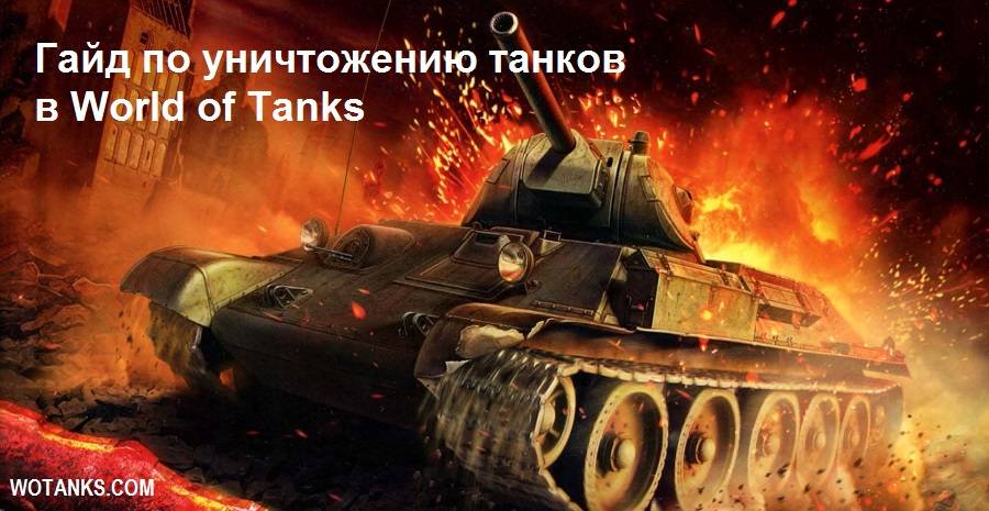 Гайд по уничтожению танков в World of Tanks