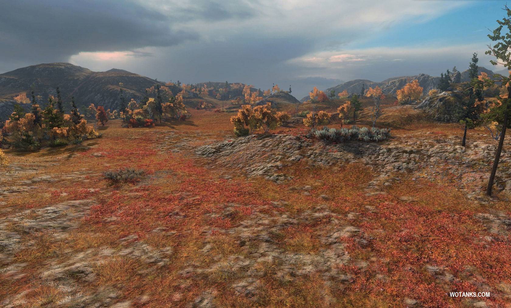 Тундра - карта World of Tanks