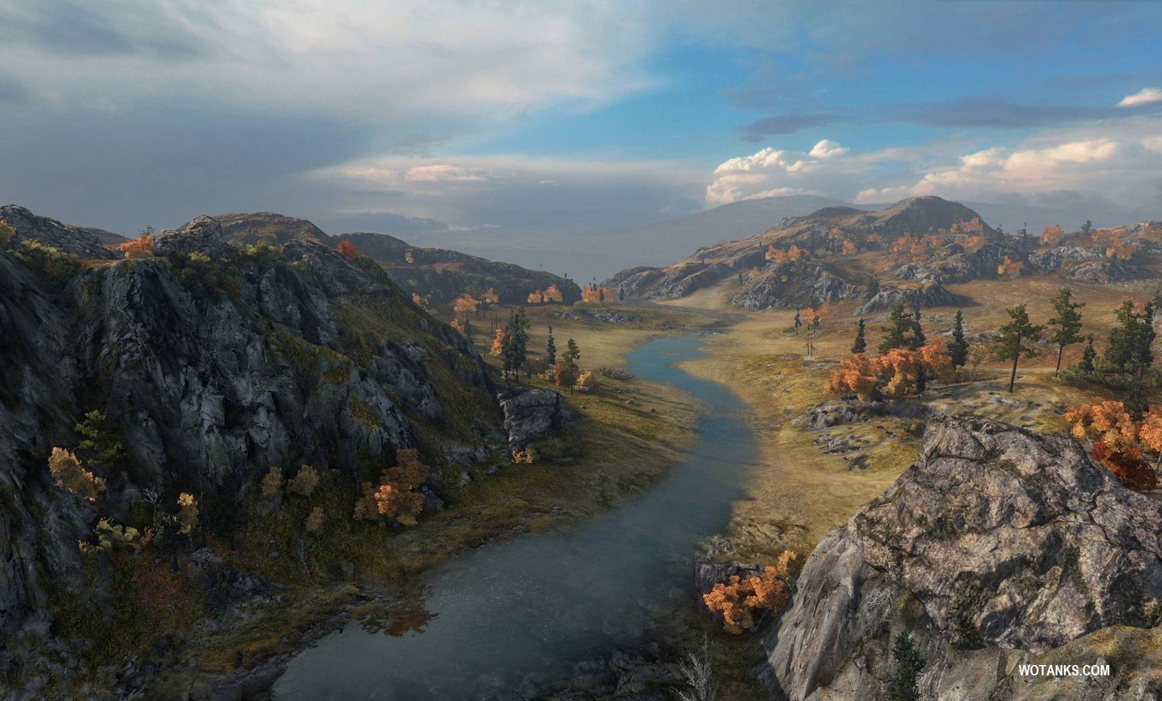 Тундра - карта World of Tanks
