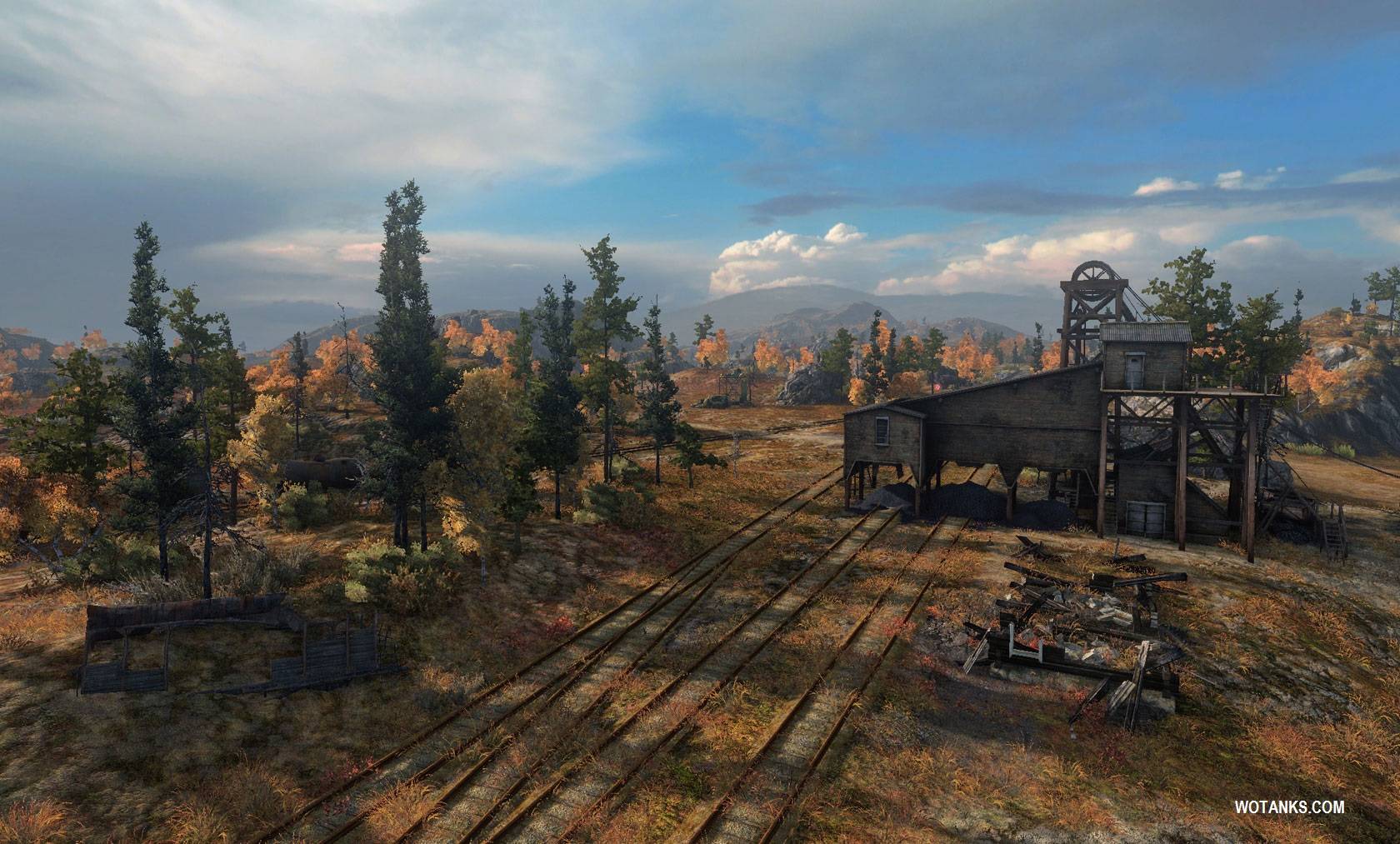 Тундра - карта World of Tanks