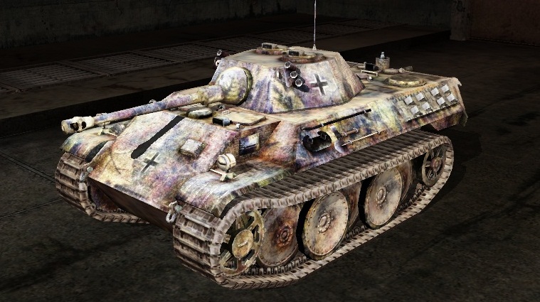 Шкурка для vk1602 Leopard - Арктическая