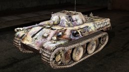 Шкурка для vk1602 Leopard - Арктическая