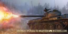 Тактика стрельбы по модулям в World of Tanks