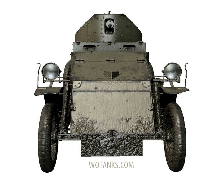 Танк к 100 летию Lanchester Armoured Car