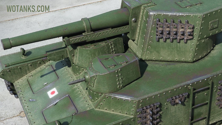 Танк O-HO в Мире танков версии 1.20