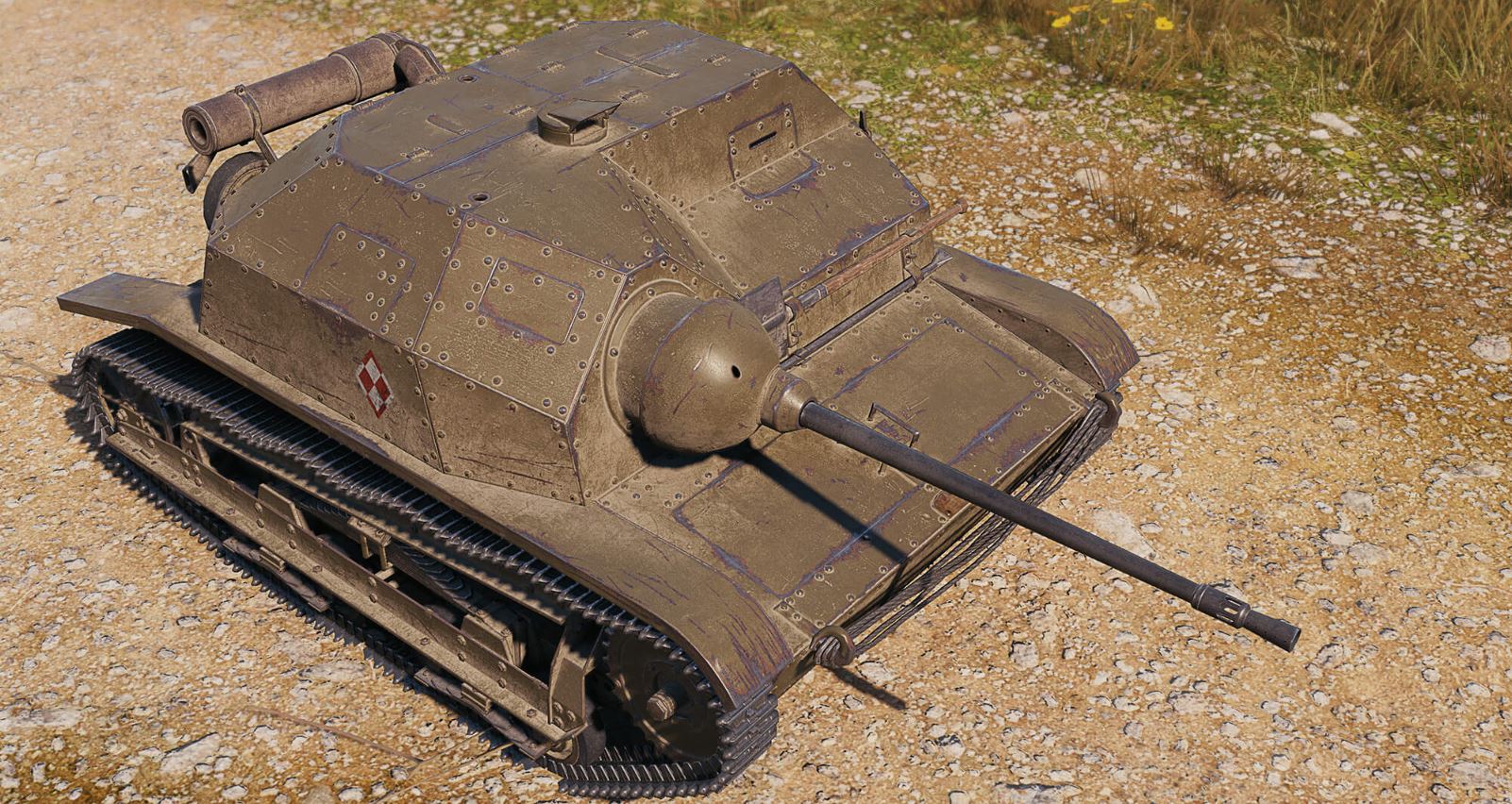 Подарочный танк TKS на день рождения World of Tanks.