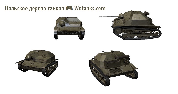 Польская ветка танков